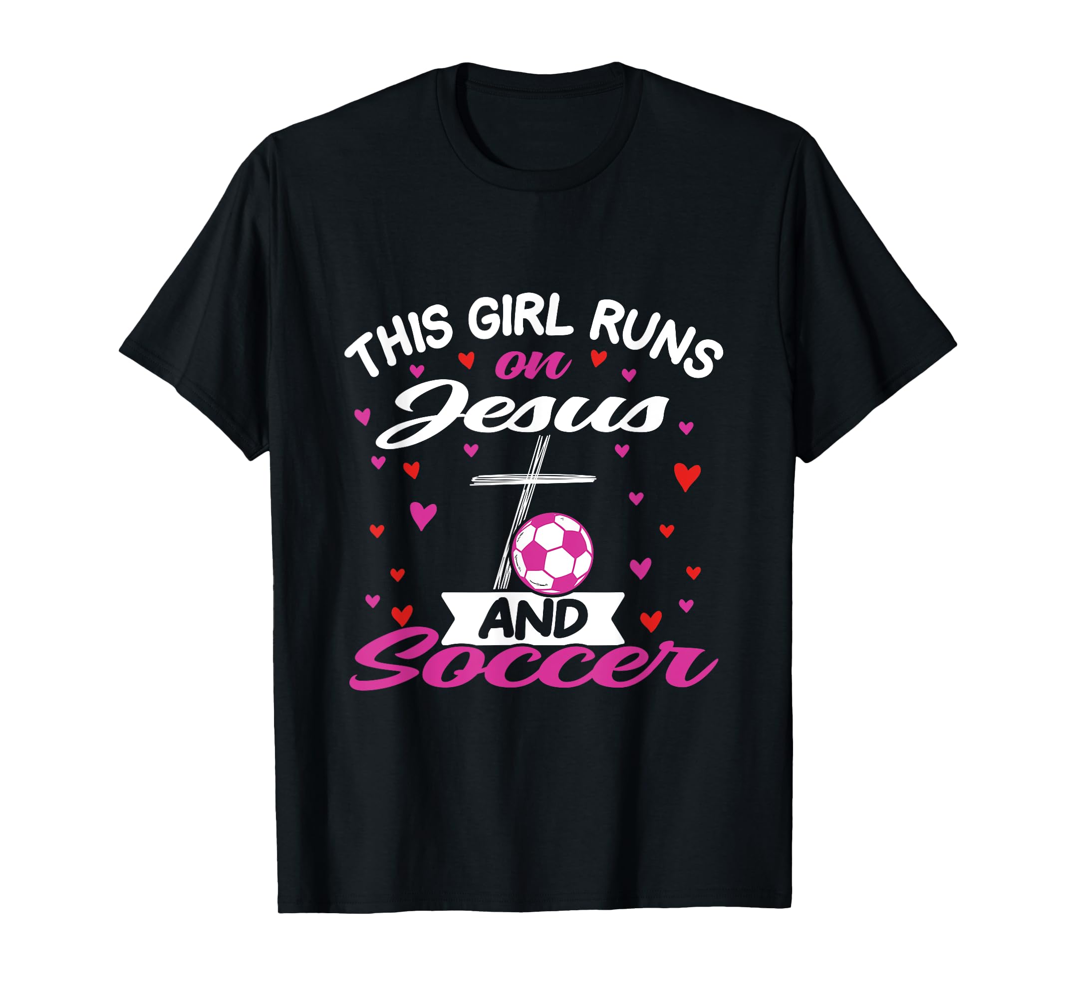 Jesus And Soccer T-Shirt - Aesthetic Graphic Men Women - T-Shirt, Sweatshirt, Hoodie