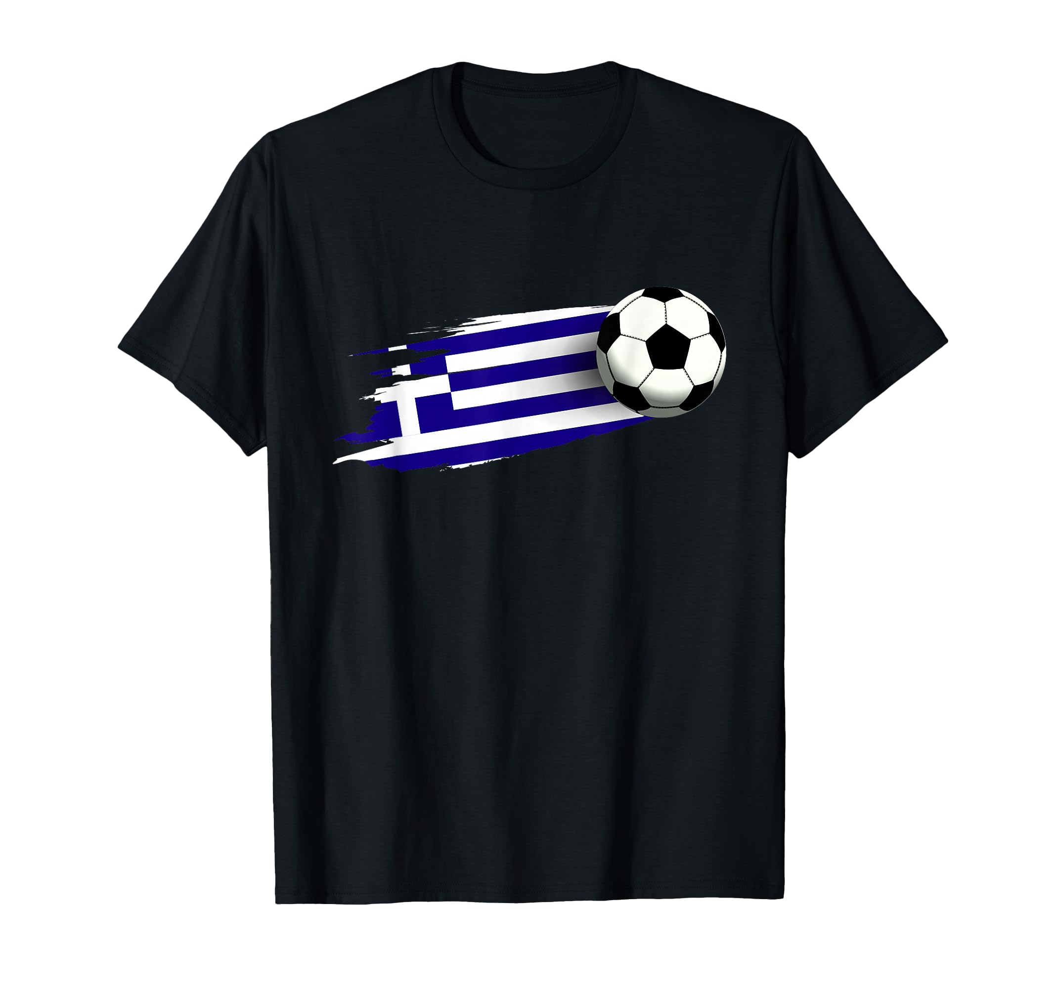 Greece Flag Greek Soccer Flag Greek T-Shirt - Novelty Apparel for Adults - T-Shirt, Sweatshirt, Hoodie