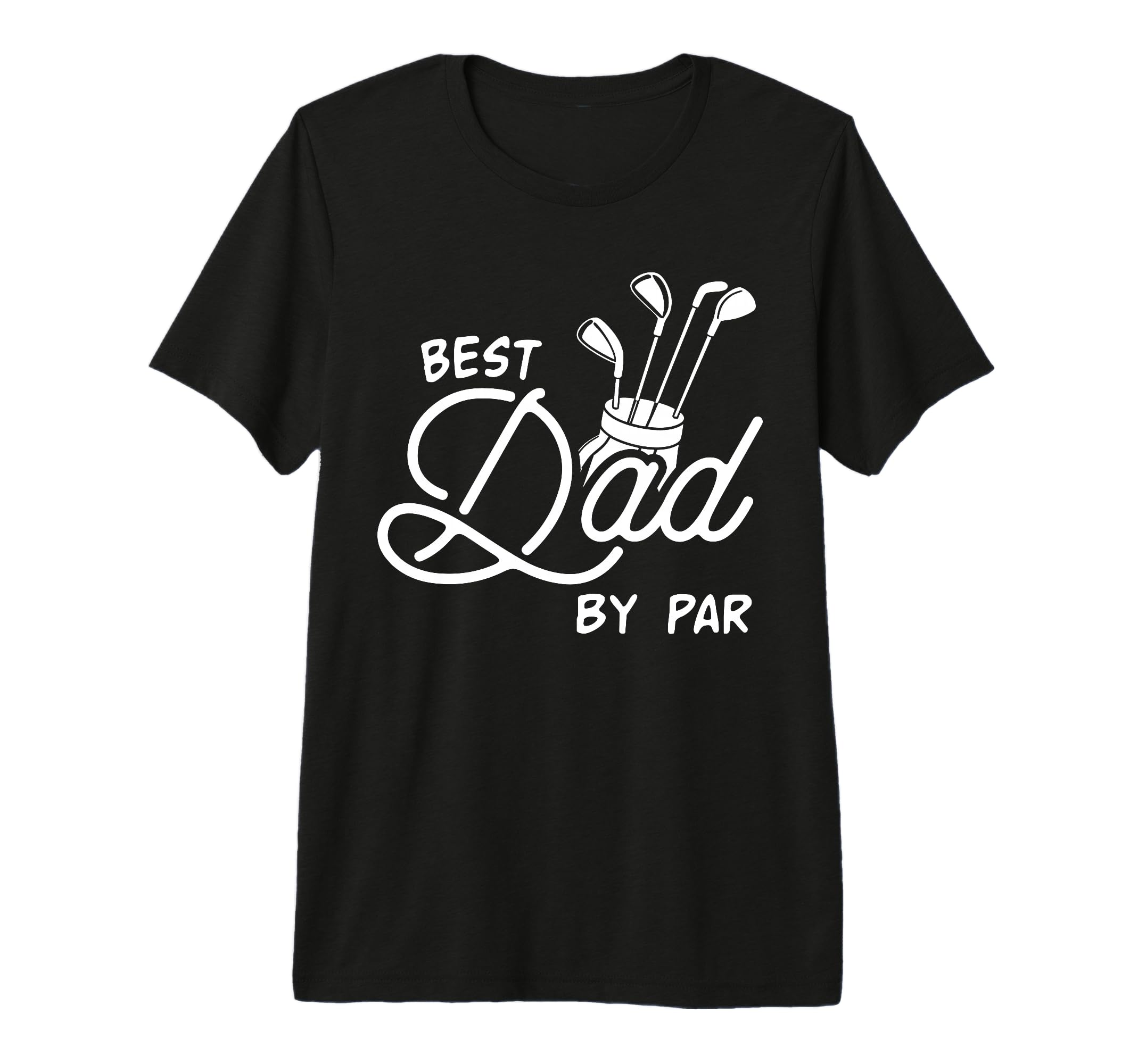 Mens Best Dad Par Golfing Fathers Day T-Shirt - Minimalist Print Men Women - T-Shirt, Sweatshirt, Hoodie
