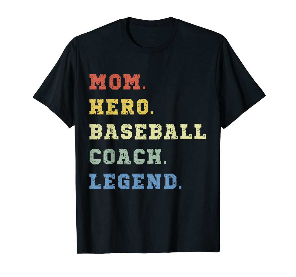 Dad Superhero Baseball Coach Legend Designs T-Shirt - Unique Graphic Unisex - T-Shirt, Sweatshirt, Hoodie