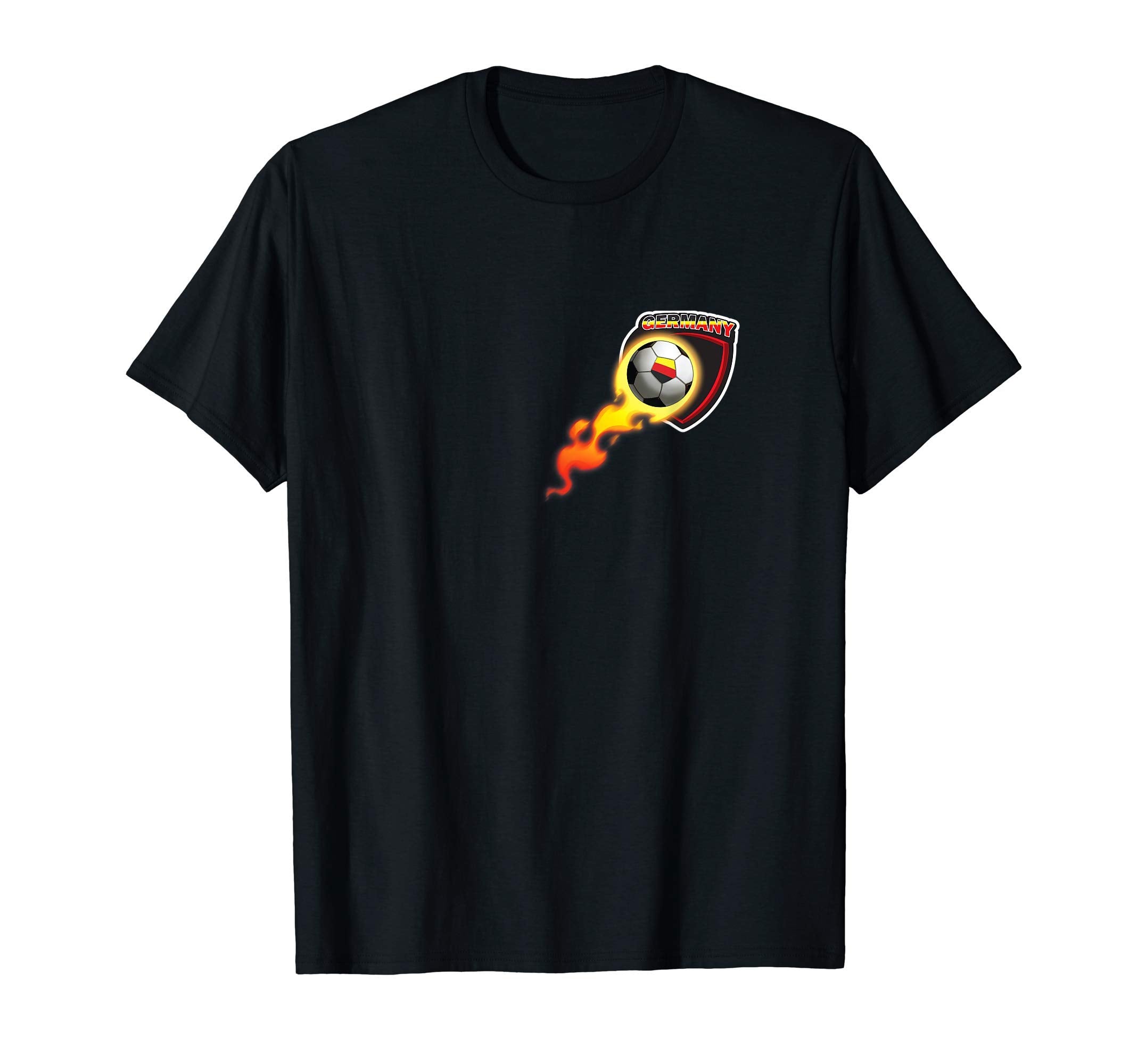 Germany Soccer Left Chest T-Shirt - Streetwear Style Unisex - T-Shirt, Sweatshirt, Hoodie