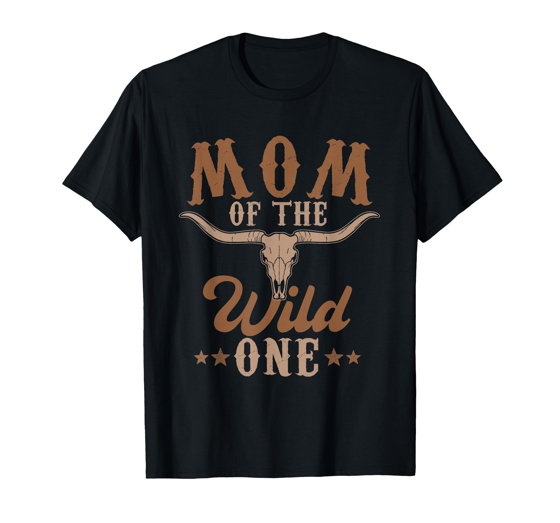 Mom Wild One Cowboy Western Rodeo Party T-Shirt - Trendy Graphic Unisex - T-Shirt, Sweatshirt, Hoodie