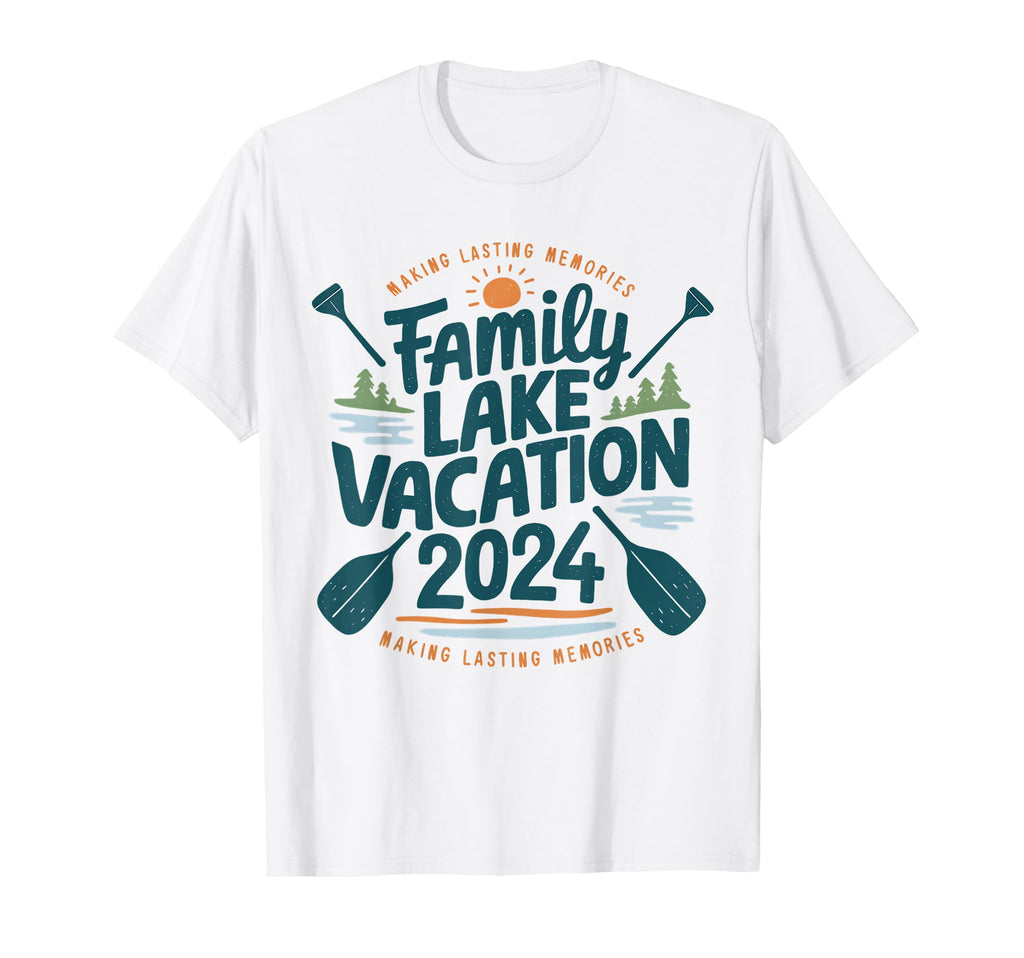Family Lake Trip 2024 Vacation Love T-Shirt - Trendy Graphic for Adults - T-Shirt, Sweatshirt, Hoodie