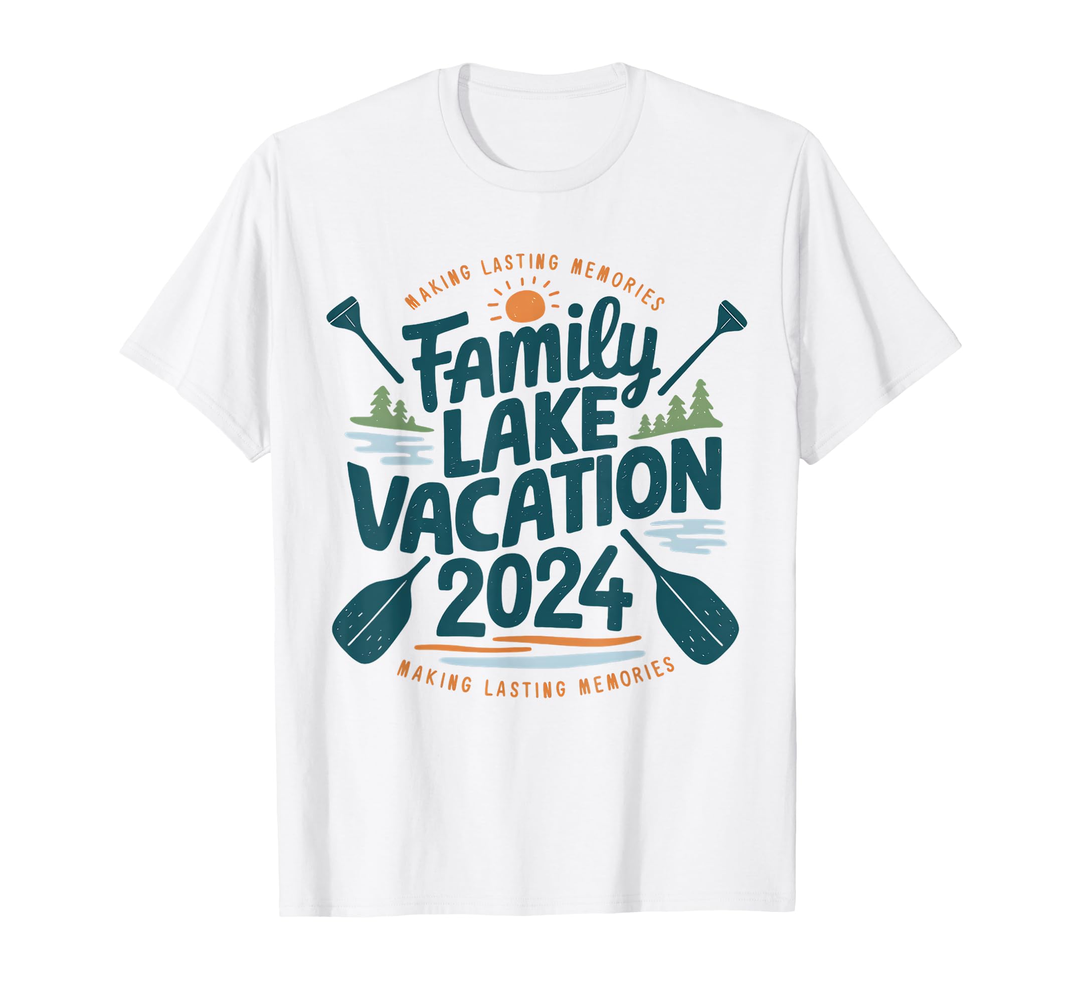 Family Lake Trip 2024 Vacation Love T-Shirt - Trendy Graphic for Adults - T-Shirt, Sweatshirt, Hoodie