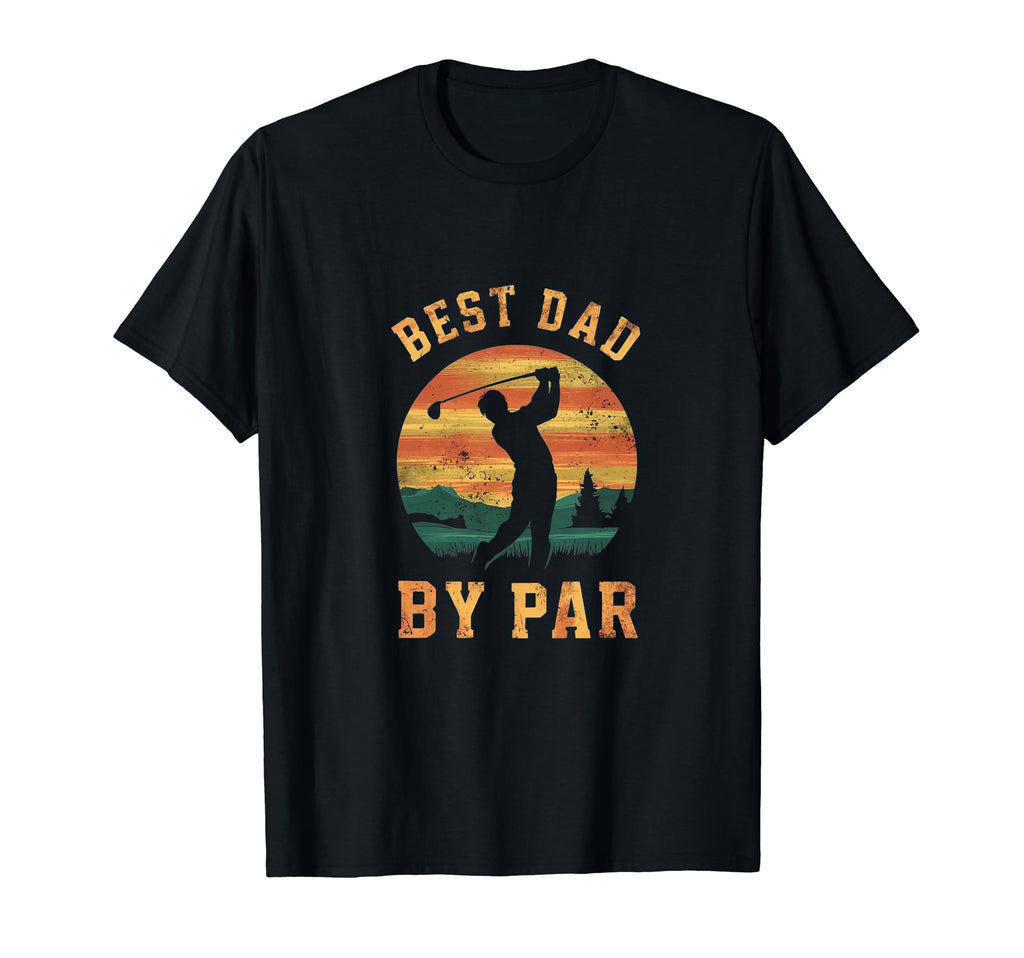 Best Dad Par Golfing Funny Grandpa Golf T-Shirt - Aesthetic Graphic Unisex - T-Shirt, Sweatshirt, Hoodie