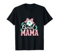 Goal Mama Soccer Bow Soccer Mom Pride T-Shirt - Casual Everyday Wear Unisex - T-Shirt, Sweatshirt, Hoodie
