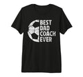 Mens Best Dad Coach Ever Soccer Dad T-Shirt - Trendy Graphic for Adults - T-Shirt, Sweatshirt, Hoodie