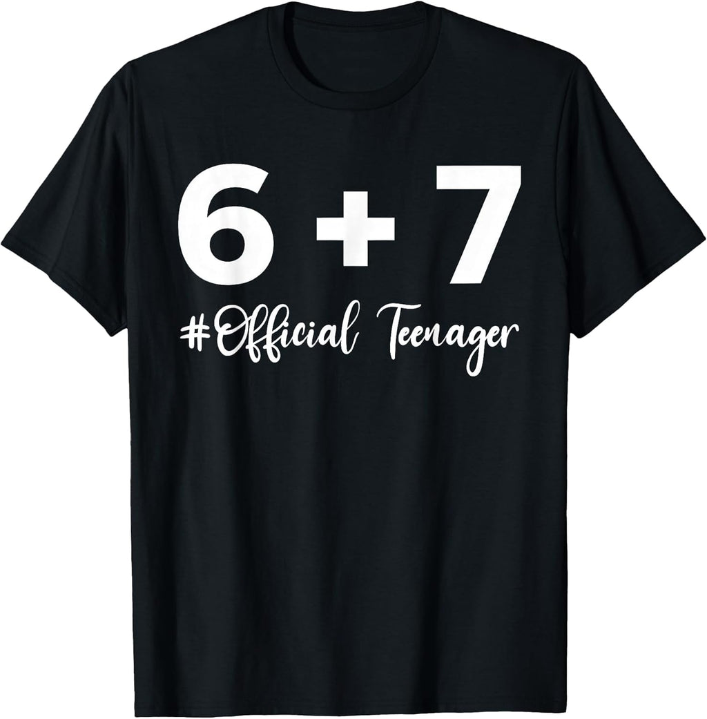 Funny 13th Birthday Official Teenager 13 Year Old - Adult & Kids T-Shirts, Sweatshirts & Hoodies apparel design preview 1