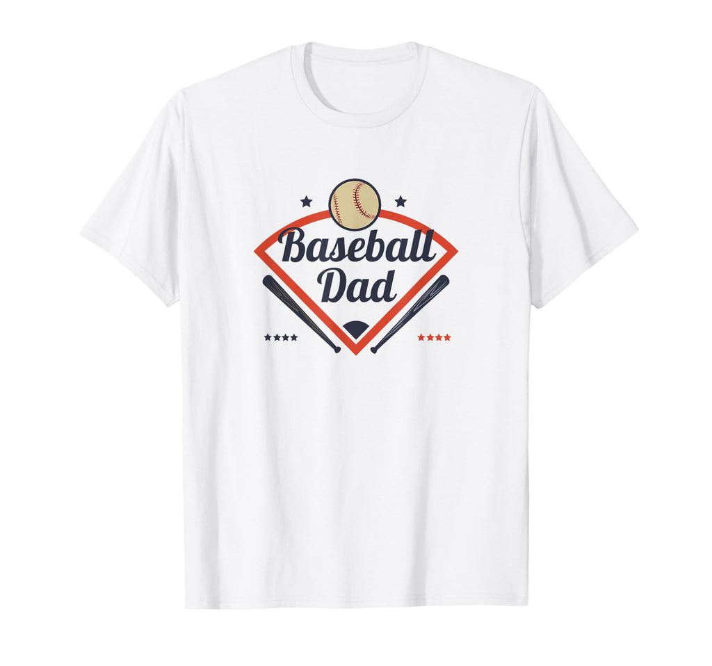Baseball Dad Diamond Game Day T-Shirt - Streetwear Style Men Women - T-Shirt, Sweatshirt, Hoodie