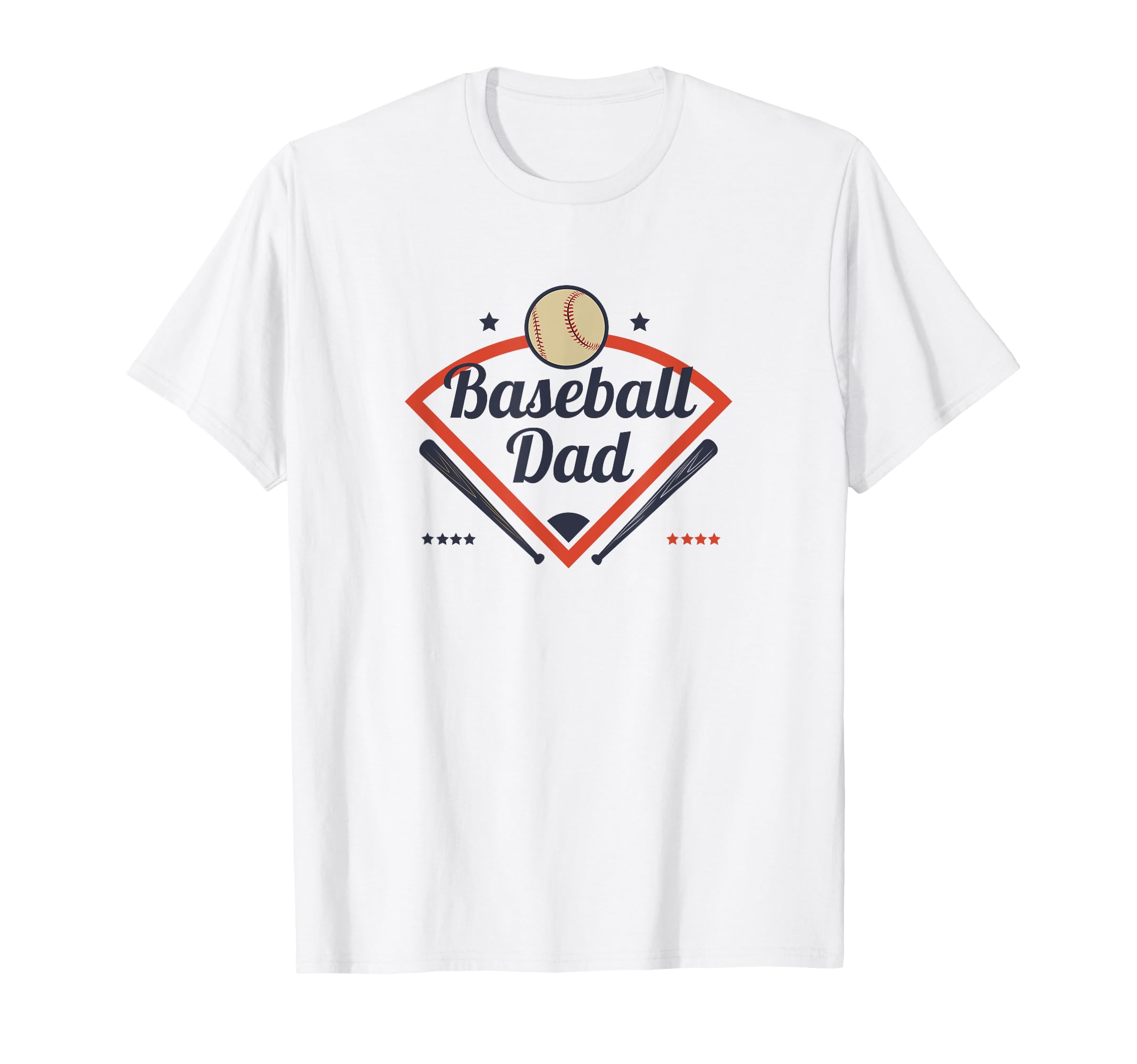 Baseball Dad Diamond Game Day T-Shirt - Streetwear Style Men Women - T-Shirt, Sweatshirt, Hoodie