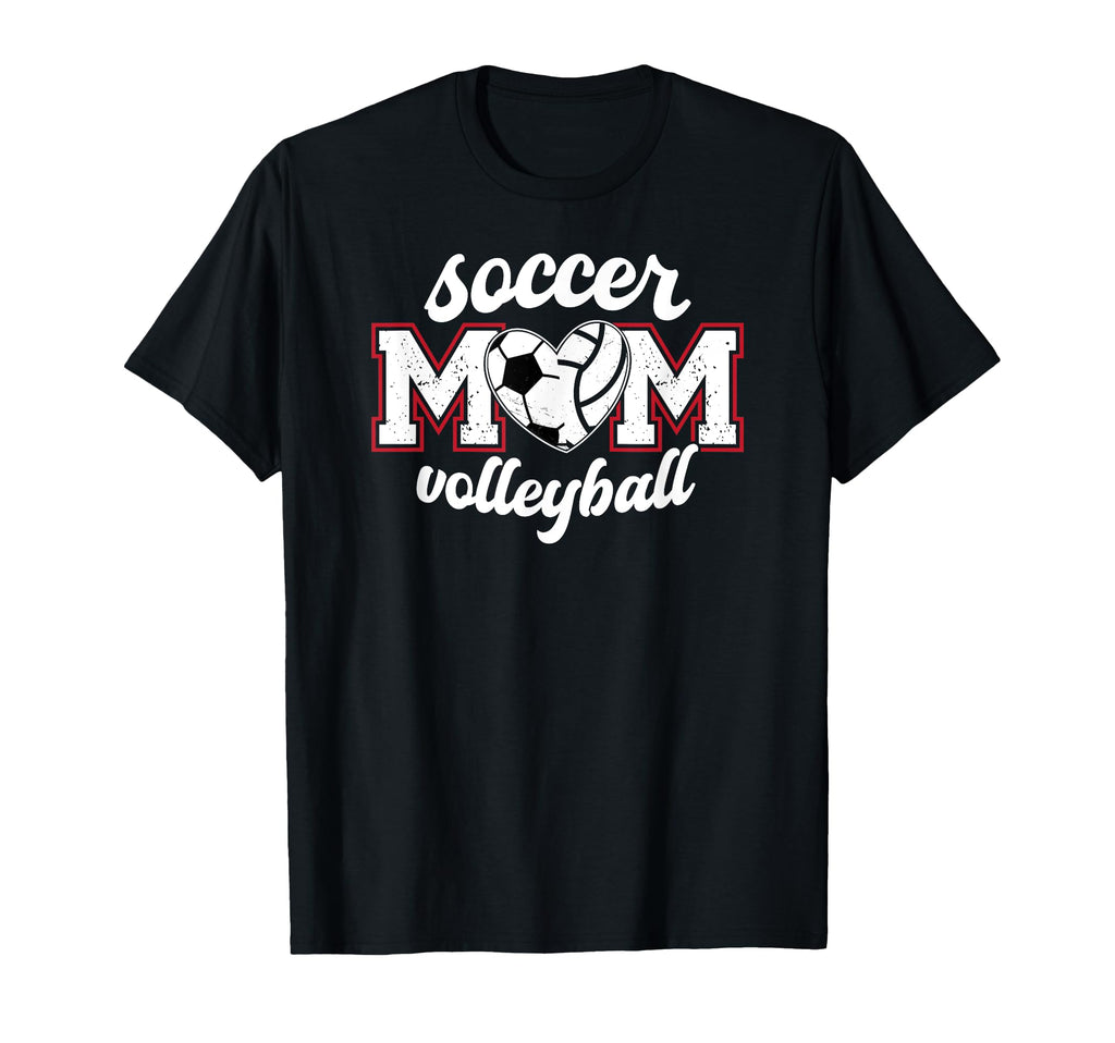 Soccer Volleyball Mom Ballers T-Shirt - Aesthetic Graphic for Adults - T-Shirt, Sweatshirt, Hoodie