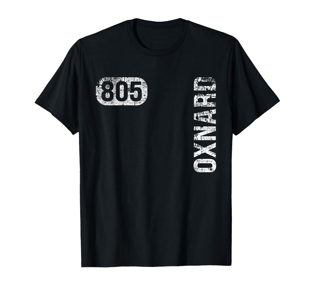 Oxnard California 805 Area Code T-Shirt - Novelty Apparel Unisex - T-Shirt, Sweatshirt, Hoodie