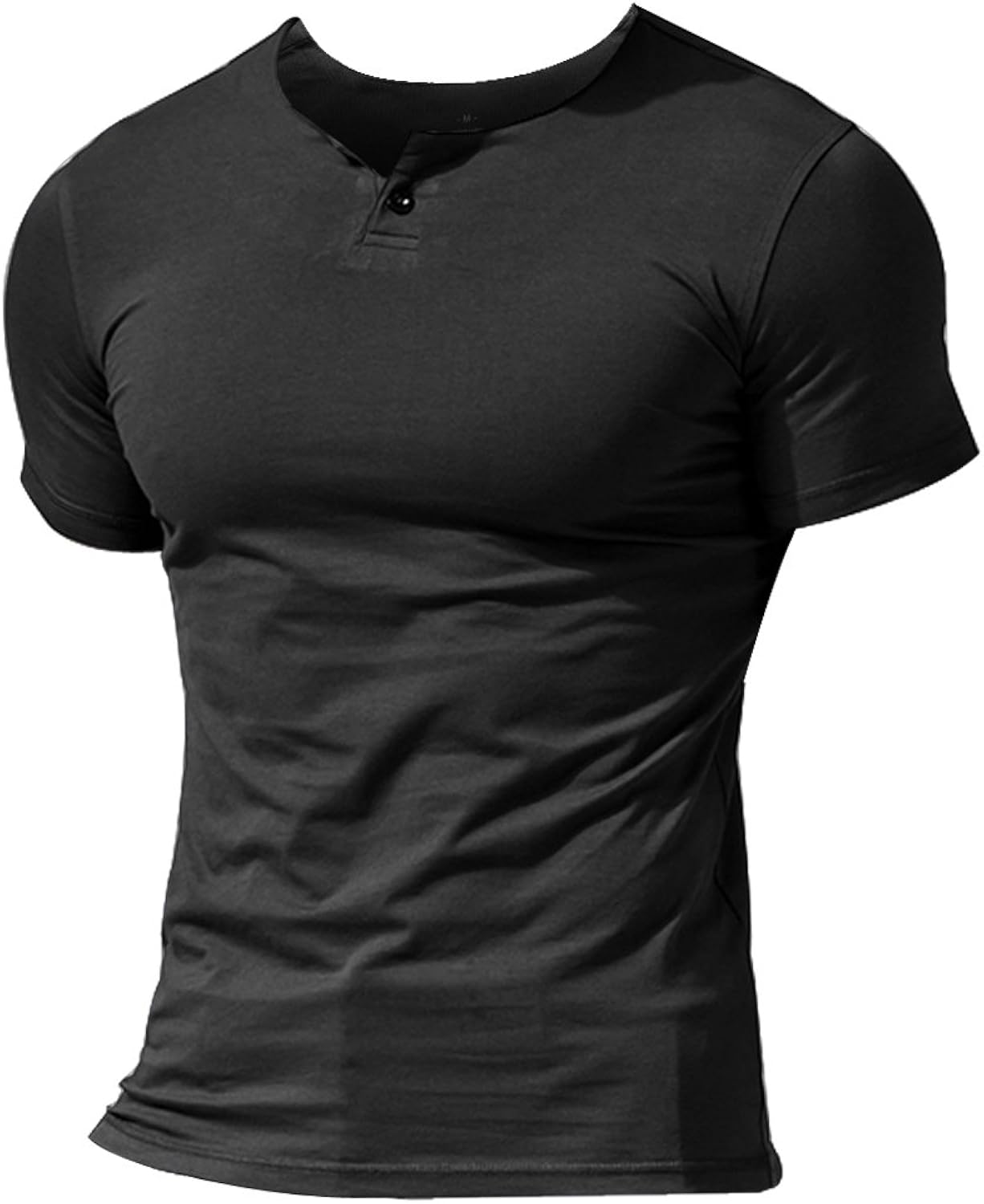 Mens Summer Casual Short Sleeve Henleys Single Button - Adult & Kids T-Shirts, Sweatshirts & Hoodies apparel design preview 1