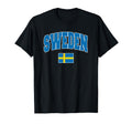 Sweden Flag Swedish National Pride T-Shirt - Novelty Apparel Unisex - T-Shirt, Sweatshirt, Hoodie