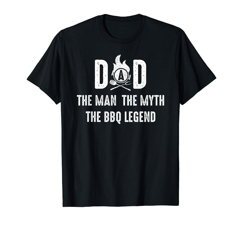 Dad Myth Bbq Legend T-Shirt - Streetwear Style Unisex - T-Shirt, Sweatshirt, Hoodie