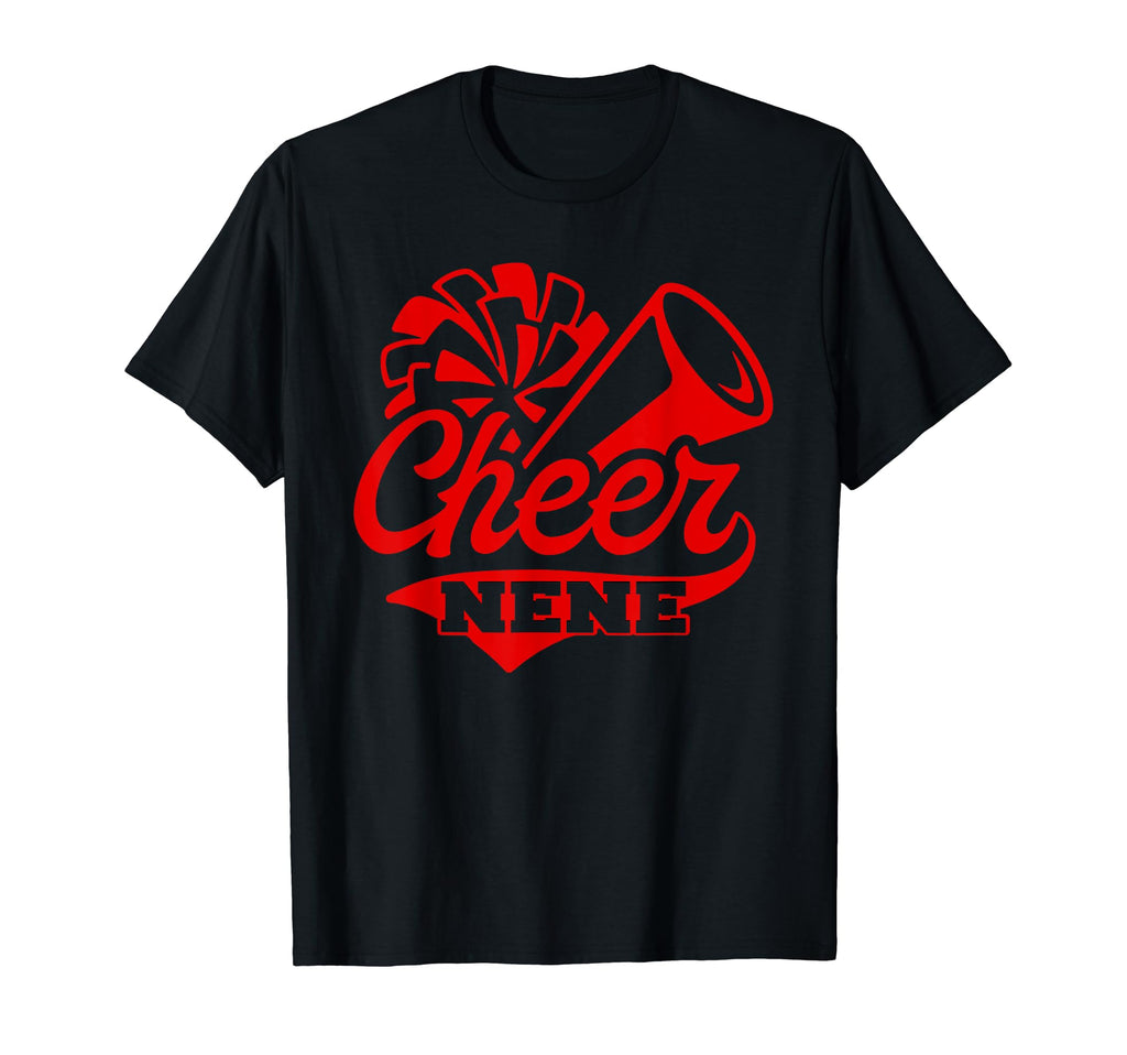 Cheer Nene Biggest Fan Black And Red T-Shirt - Novelty Apparel Men Women - T-Shirt, Sweatshirt, Hoodie