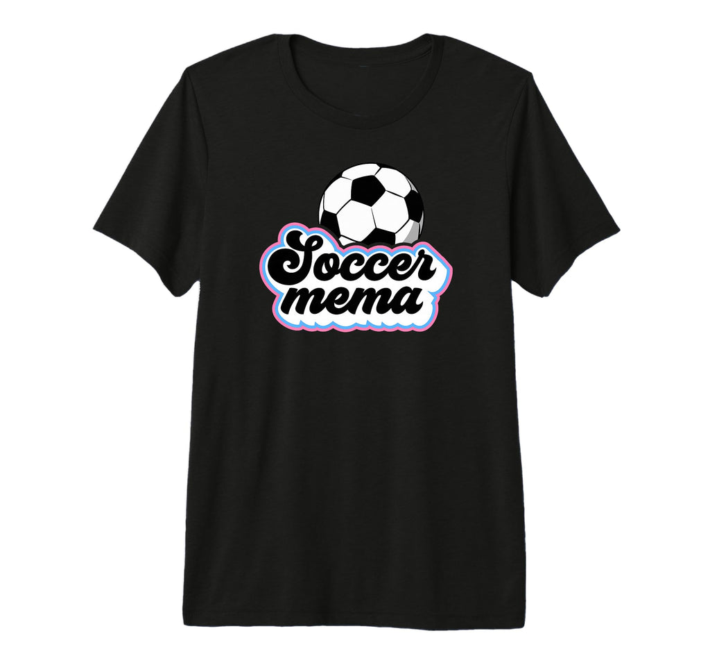Soccer Mema Grandma Mema Soccer Player T-Shirt - Graphic Print Men Women - T-Shirt, Sweatshirt, Hoodie