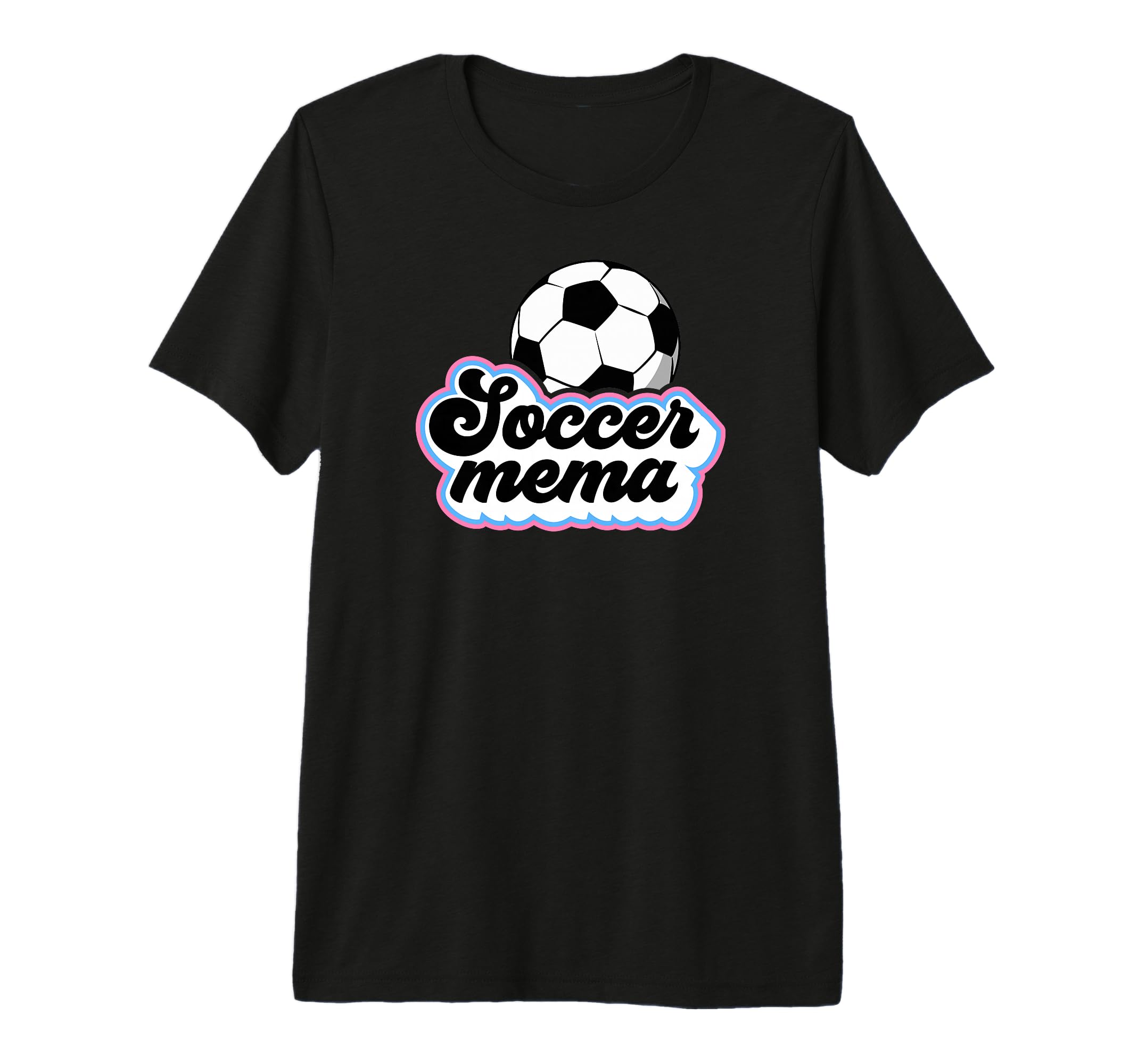 Soccer Mema Grandma Mema Soccer Player T-Shirt - Graphic Print Men Women - T-Shirt, Sweatshirt, Hoodie