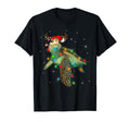 Sea Turtle Lights Funny Santa Hat Merry T-Shirt - Unique Graphic for Adults - T-Shirt, Sweatshirt, Hoodie