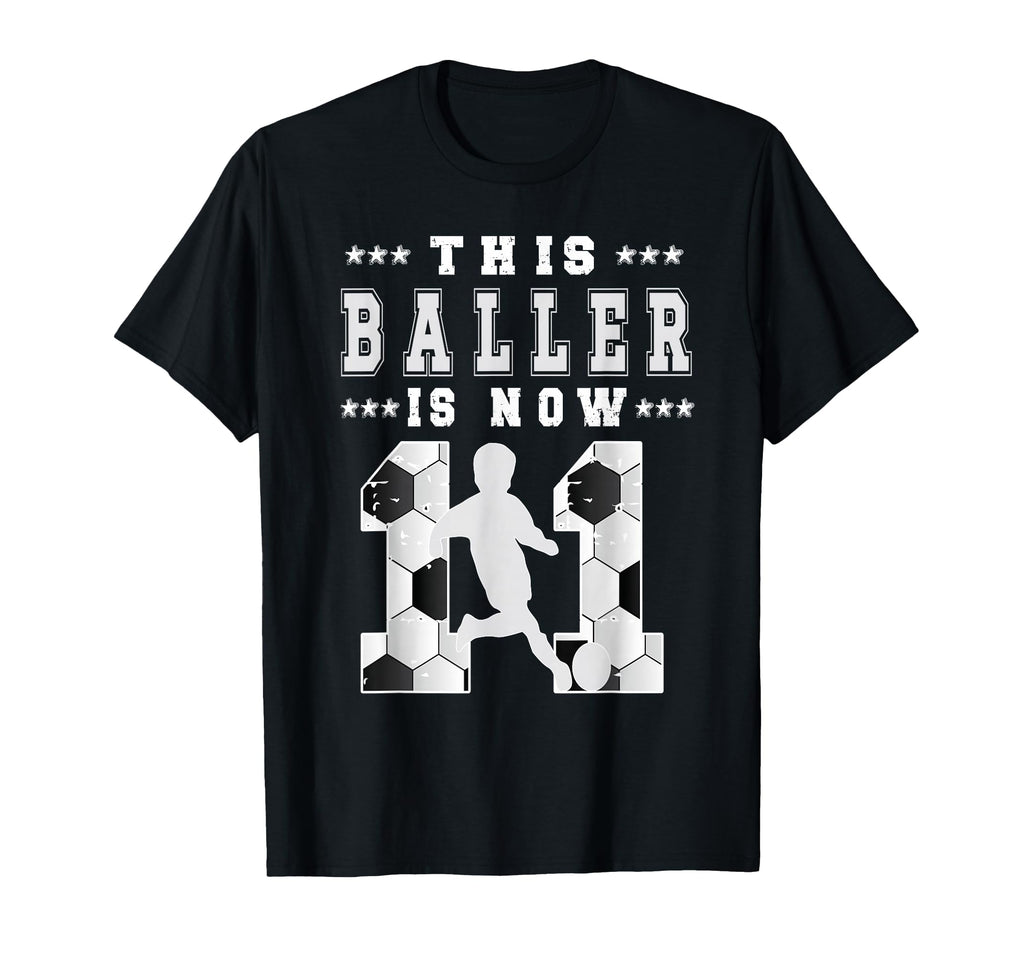 11Th Birthday Soccer Eleven Year Old T-Shirt - Minimalist Print Men Women - T-Shirt, Sweatshirt, Hoodie
