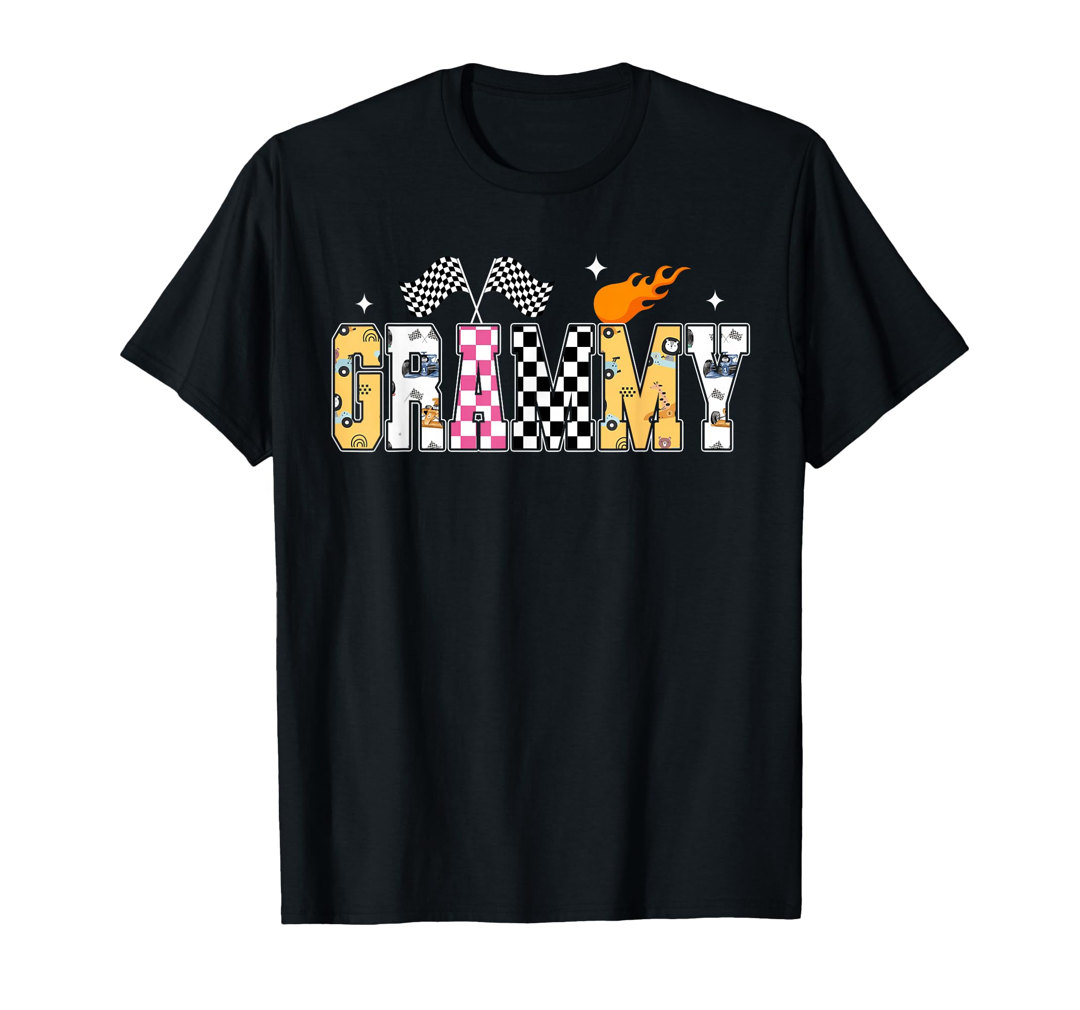 Grammy Pit Crew Racing Car Birthday T-Shirt - Streetwear Style Unisex - T-Shirt, Sweatshirt, Hoodie
