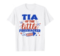 Tia Little Firecracker Fourth July T-Shirt - Custom Art Print Men Women - T-Shirt, Sweatshirt, Hoodie
