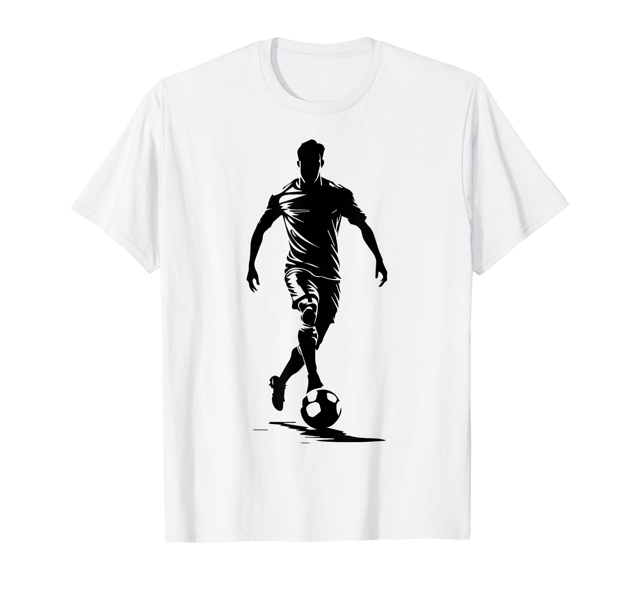 Soccer Player Action T-Shirt - Trendy Graphic Unisex - T-Shirt, Sweatshirt, Hoodie