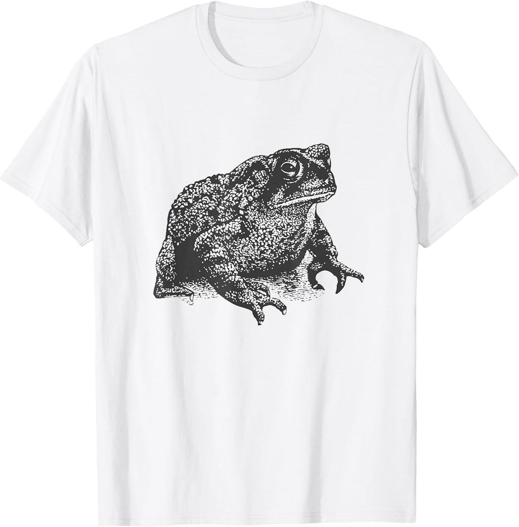 Fat Big Toad Minimalist Frog Amphibian Biology - Adult & Kids T-Shirts, Sweatshirts & Hoodies apparel design preview 1