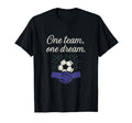 One Team One Dream Soccer Fan Novelty T-Shirt - Streetwear Style for Adults - T-Shirt, Sweatshirt, Hoodie