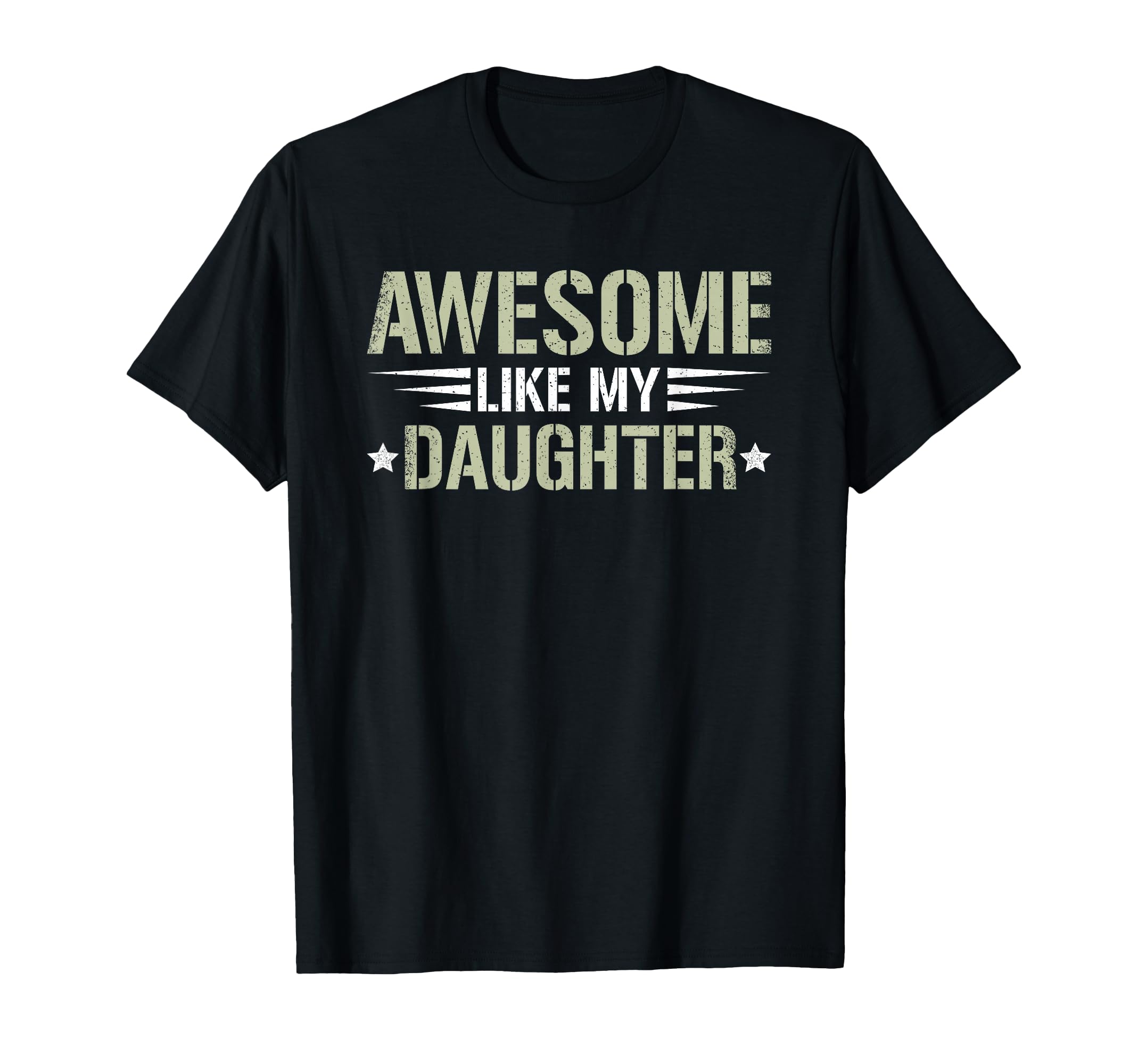 Awesome Like My Daughter Funny Dad T-Shirt - Trendy Graphic for Adults - T-Shirt, Sweatshirt, Hoodie