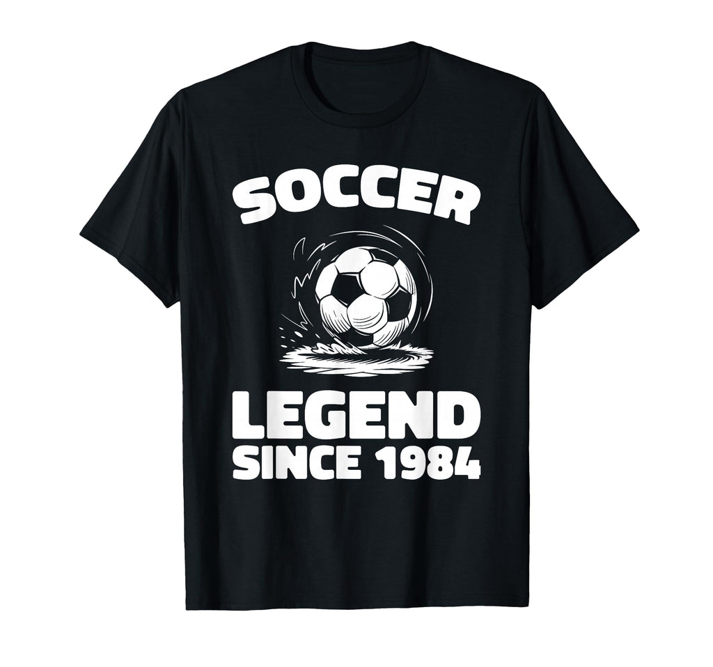 Born 1984 Sports Player Team Soccer T-Shirt - Unique Graphic for Adults - T-Shirt, Sweatshirt, Hoodie