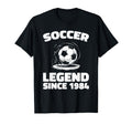 Born 1984 Sports Player Team Soccer T-Shirt - Unique Graphic for Adults - T-Shirt, Sweatshirt, Hoodie
