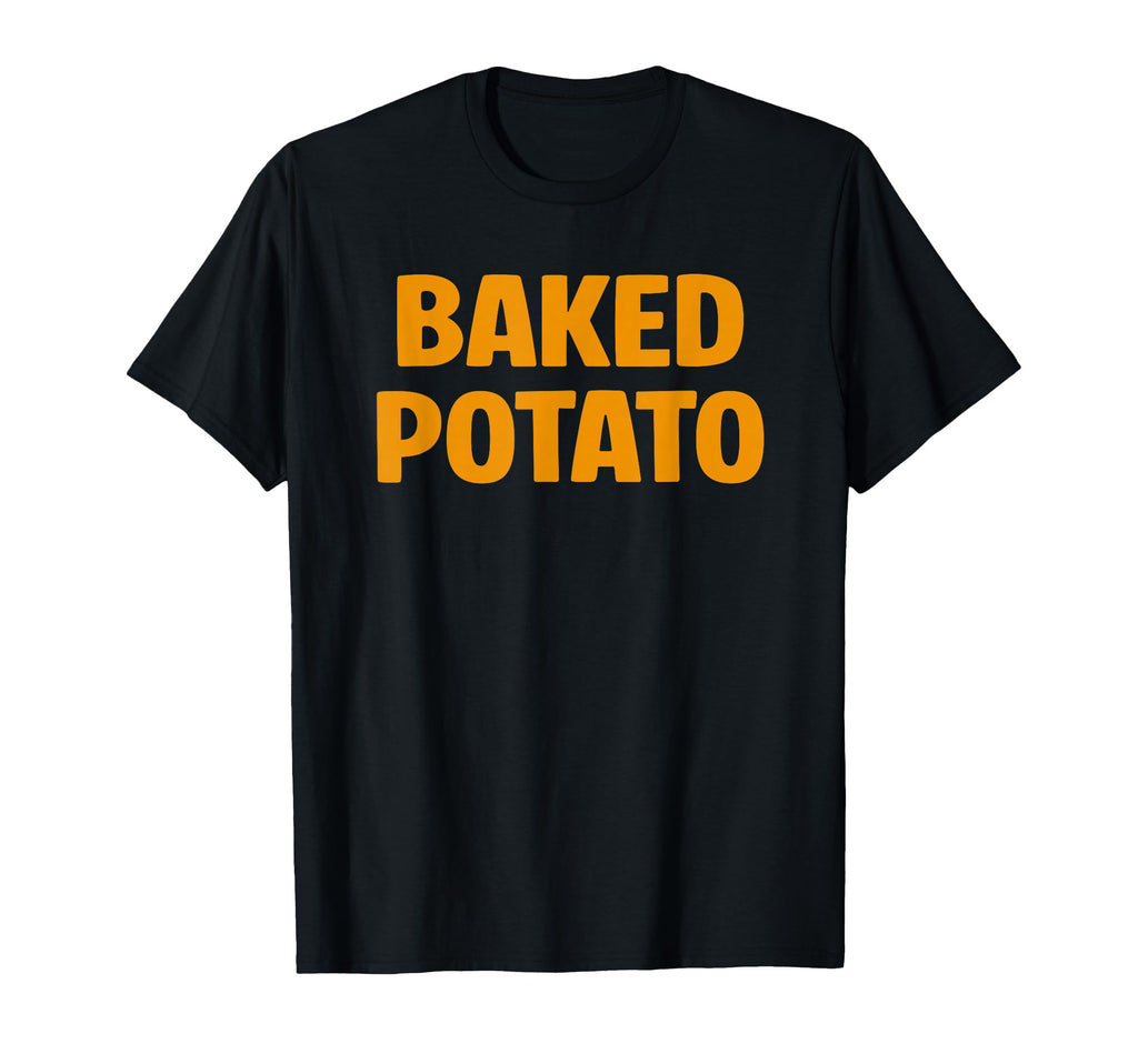 Baked Potato Couch Potato Couple T-Shirt - Minimalist Print Men Women - T-Shirt, Sweatshirt, Hoodie