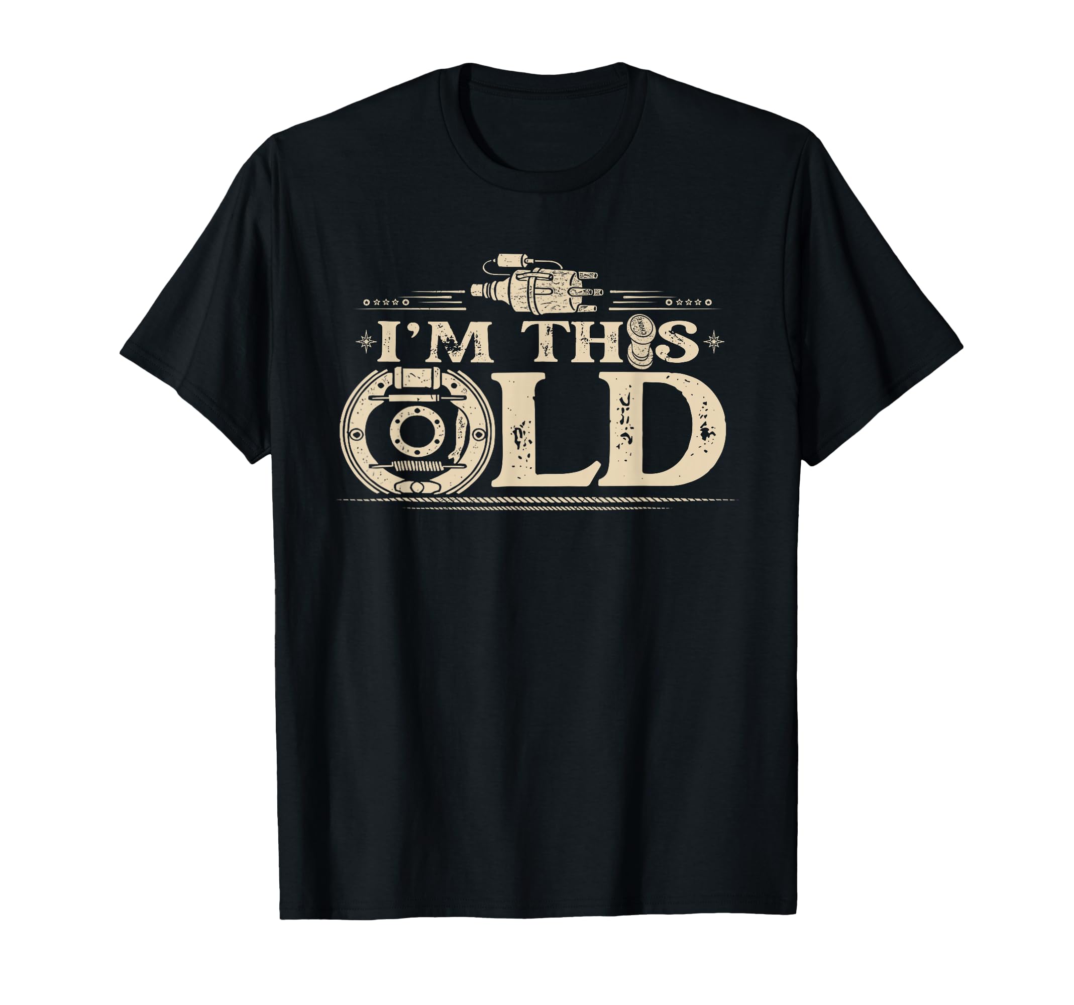 Im This Old Funny Car Parts T-Shirt - Aesthetic Graphic for Adults - T-Shirt, Sweatshirt, Hoodie