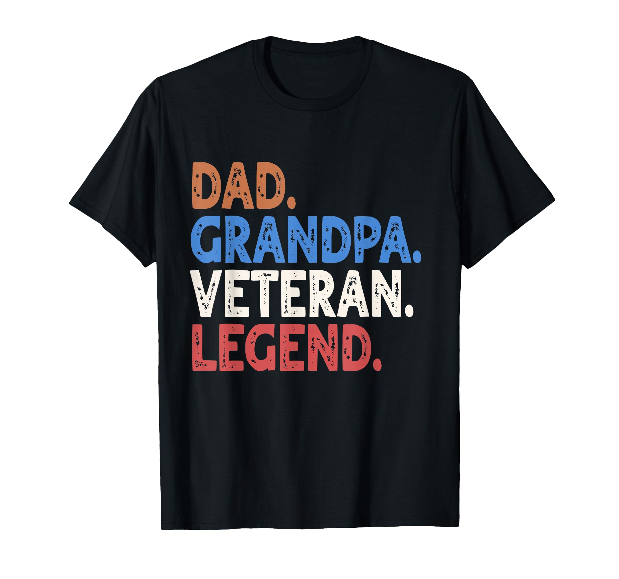 Dad Grandpa Veteran Legend Funny T-Shirt - Minimalist Print Unisex - T-Shirt, Sweatshirt, Hoodie