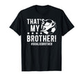 My Brother Soccer Goalie Brother T-Shirt - Minimalist Print for Adults - T-Shirt, Sweatshirt, Hoodie