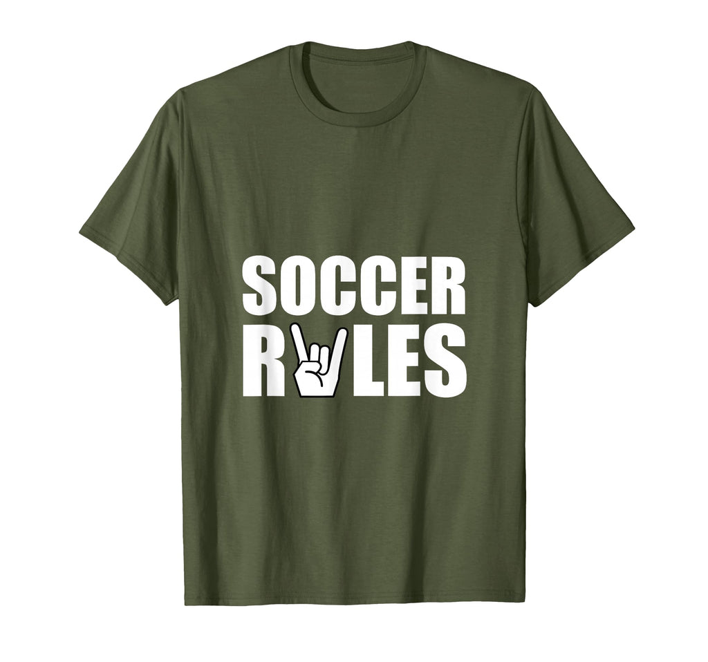 Soccer Rules Fan T-Shirt - Custom Art Print Unisex - T-Shirt, Sweatshirt, Hoodie