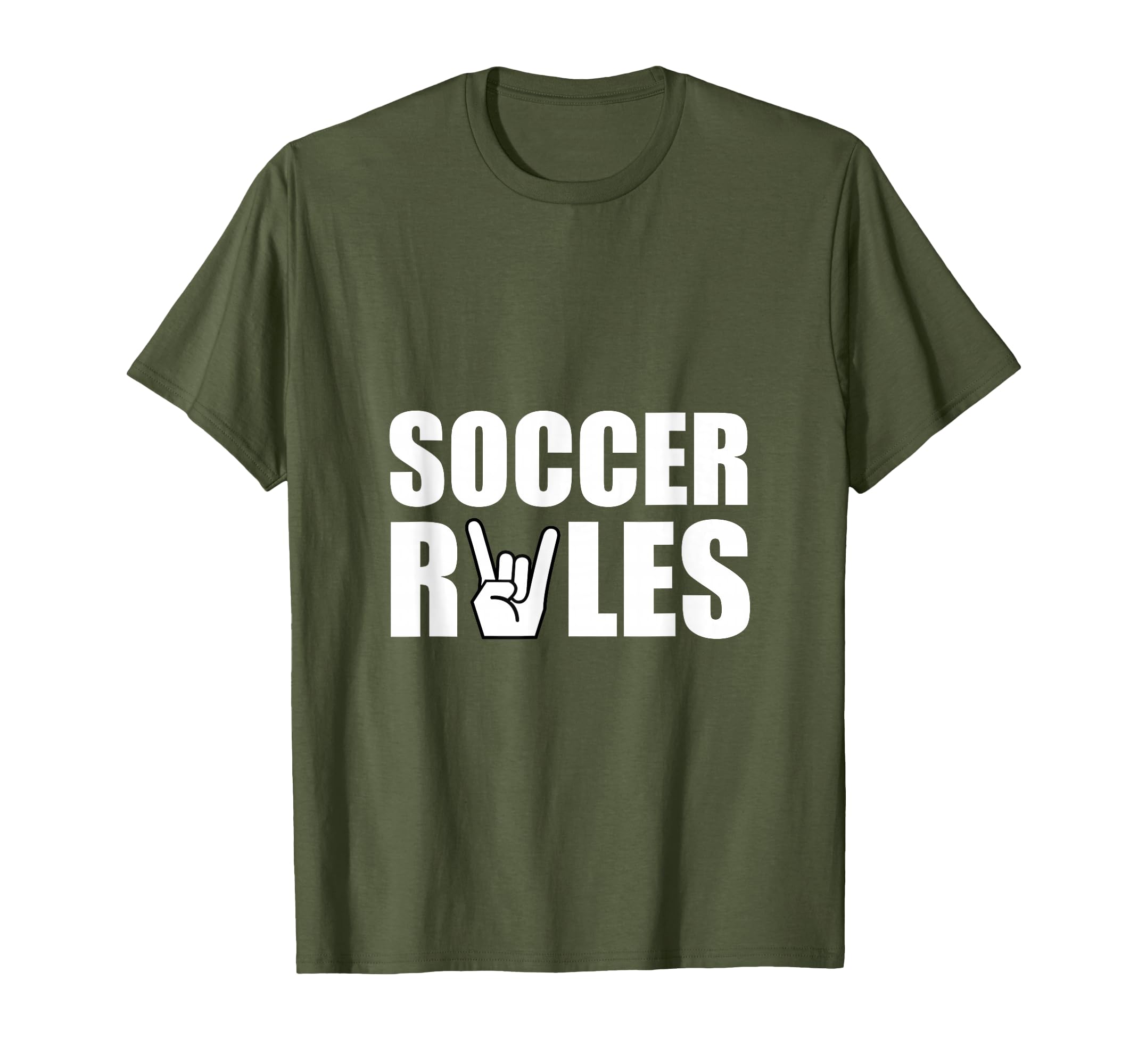 Soccer Rules Fan T-Shirt - Custom Art Print Unisex - T-Shirt, Sweatshirt, Hoodie