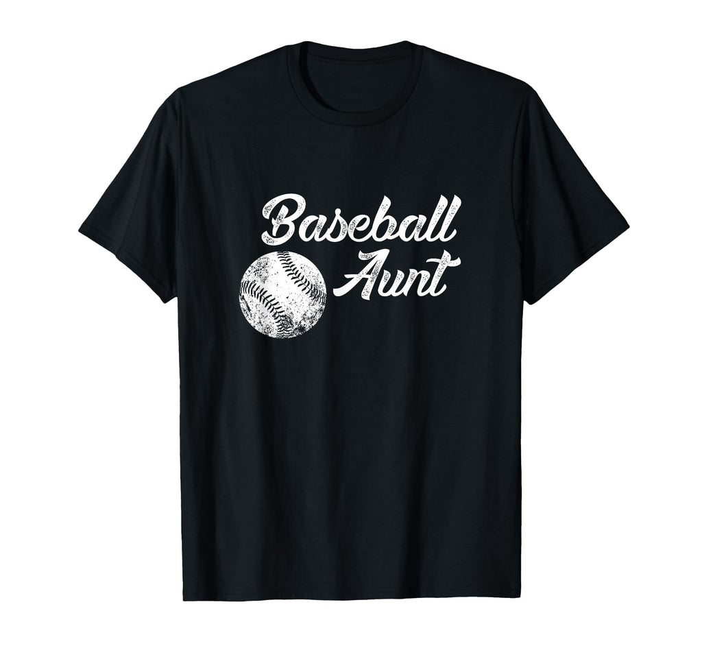 Baseball Aunt Baseball Funny Lingo T-Shirt - Novelty Apparel Men Women - T-Shirt, Sweatshirt, Hoodie