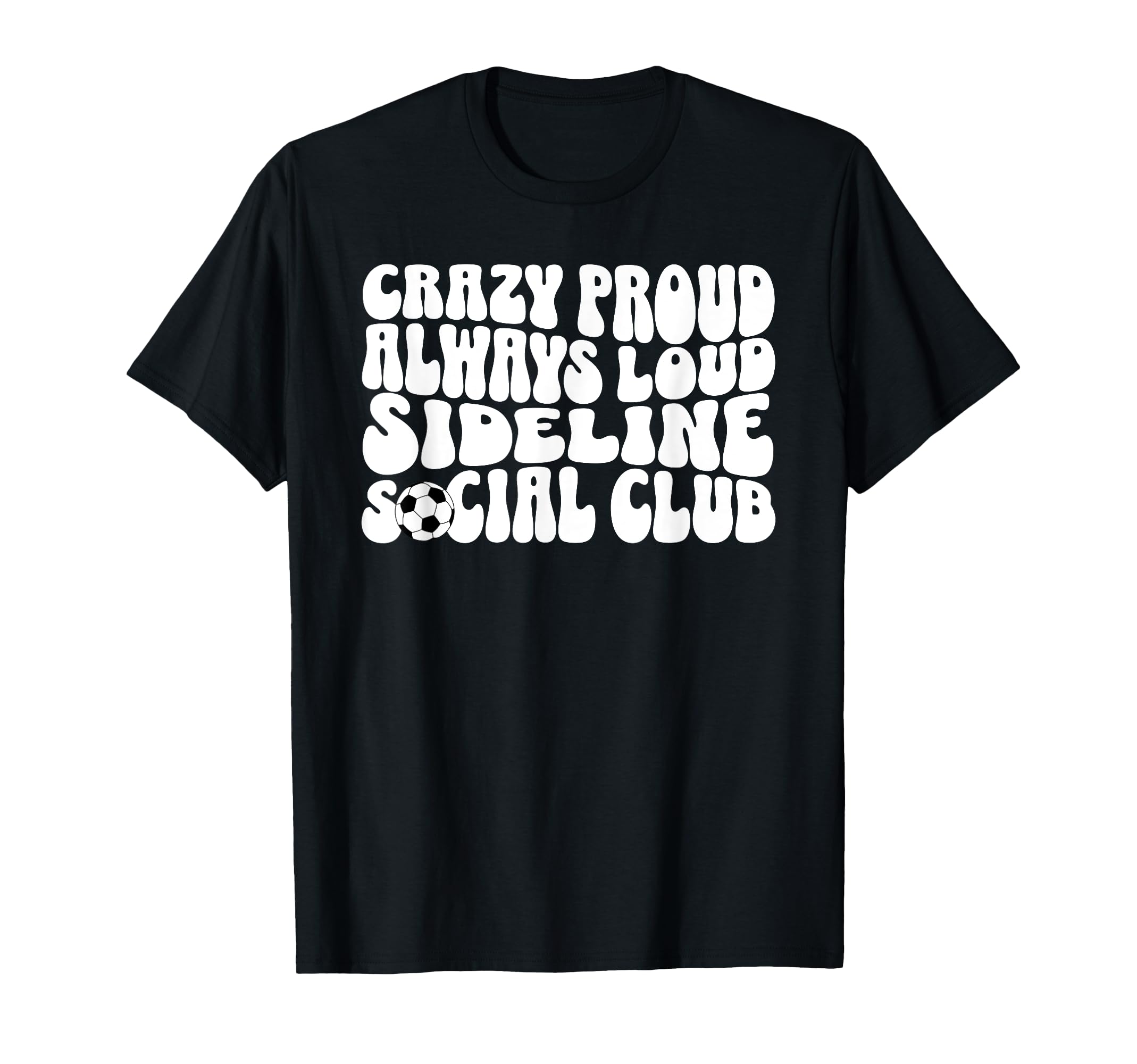 Soccer Mom Sideline Social Club T-Shirt - Aesthetic Graphic Unisex - T-Shirt, Sweatshirt, Hoodie
