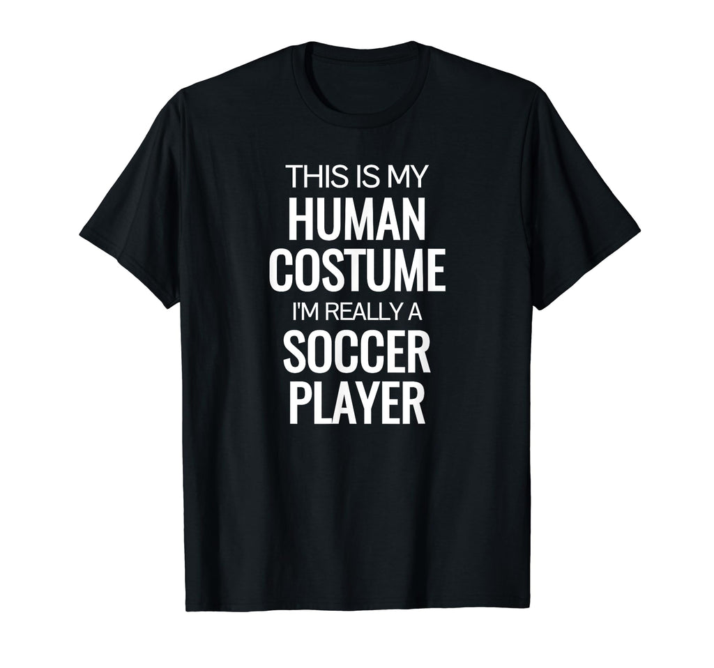 Soccer Player Funny Soccer Halloween T-Shirt - Aesthetic Graphic Unisex - T-Shirt, Sweatshirt, Hoodie