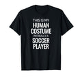 Soccer Player Funny Soccer Halloween T-Shirt - Aesthetic Graphic Unisex - T-Shirt, Sweatshirt, Hoodie