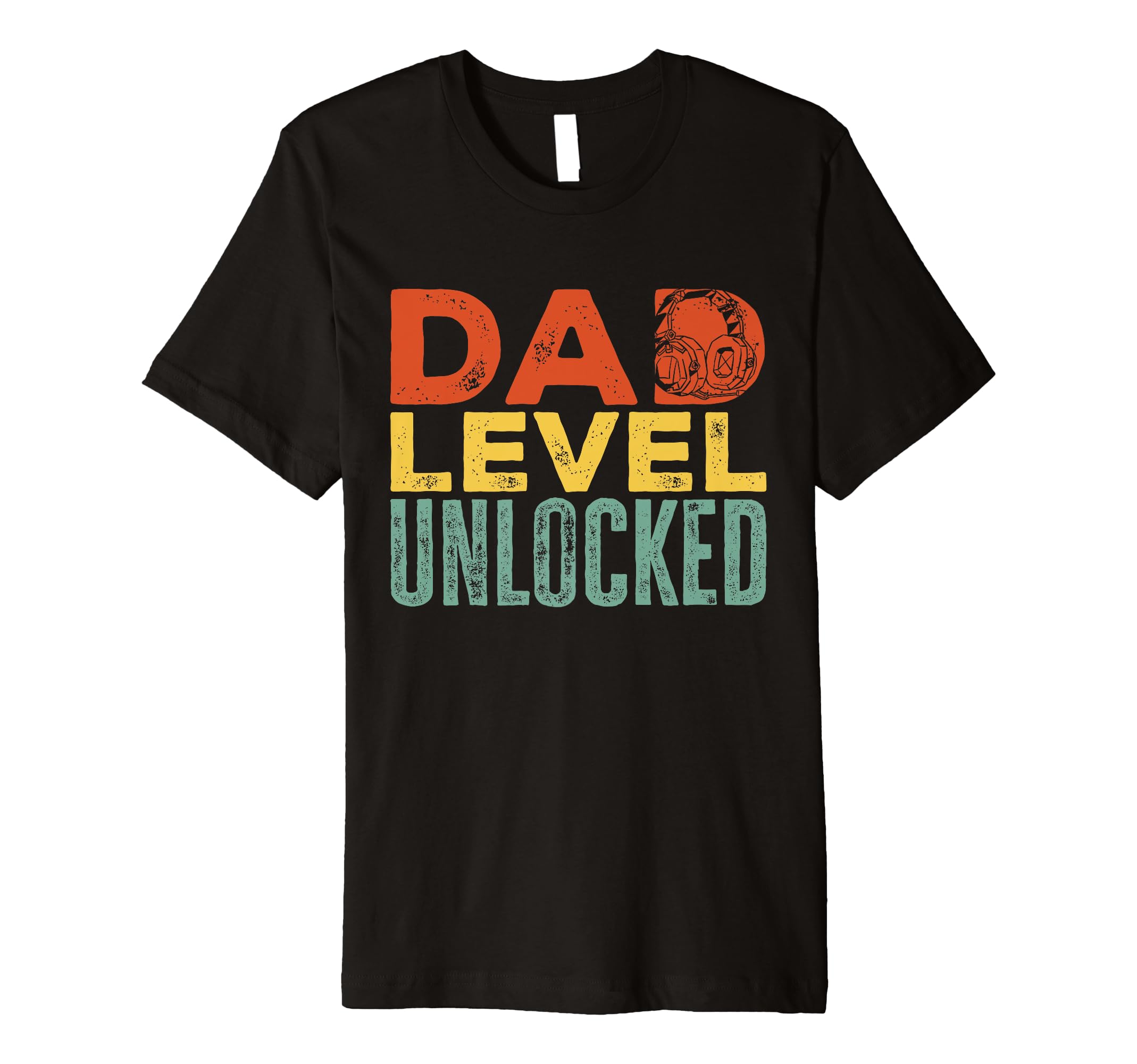 Mens Dad Level Unlocked Funny T-Shirt - Casual Everyday Wear for Adults - T-Shirt, Sweatshirt, Hoodie
