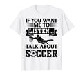 If You Want Me To Listen Talk About T-Shirt - Minimalist Print Men Women - T-Shirt, Sweatshirt, Hoodie