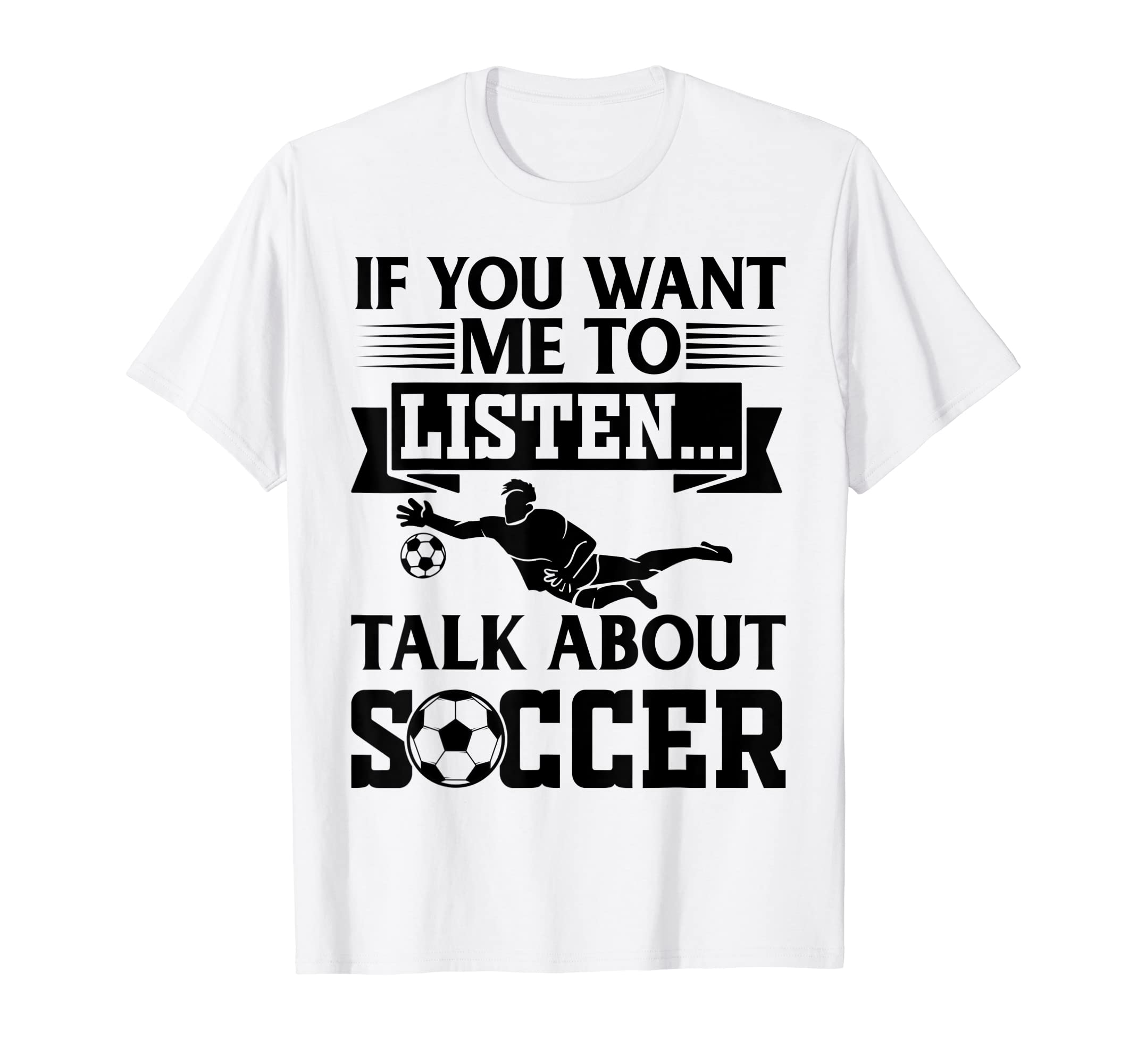 If You Want Me To Listen Talk About T-Shirt - Minimalist Print Men Women - T-Shirt, Sweatshirt, Hoodie