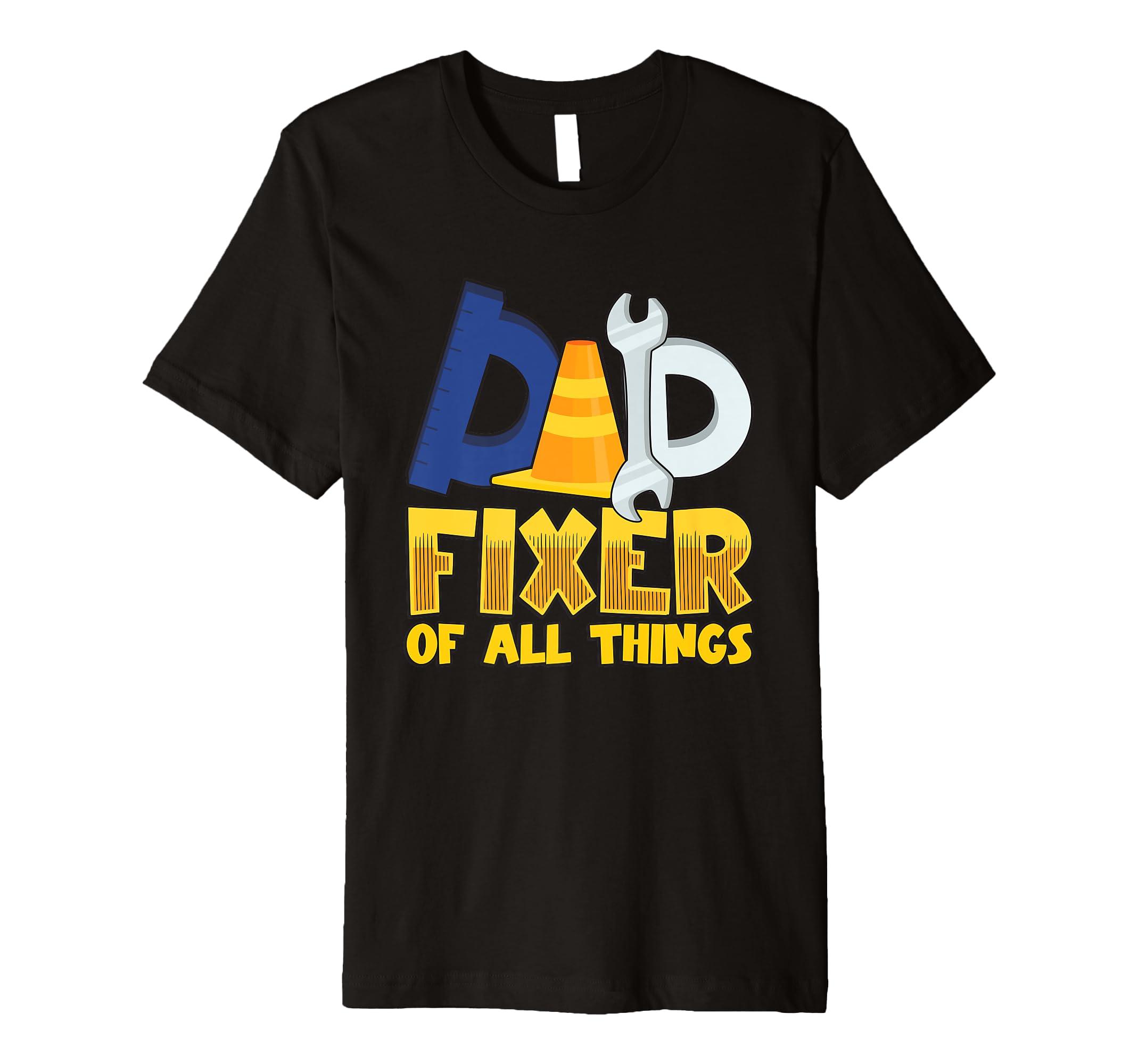 Mens Fixer All Things Handyman Repair T-Shirt - Graphic Print Men Women - T-Shirt, Sweatshirt, Hoodie