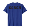 Coach Back Softball Gift Coaching T-Shirt - Streetwear Style Men Women - T-Shirt, Sweatshirt, Hoodie