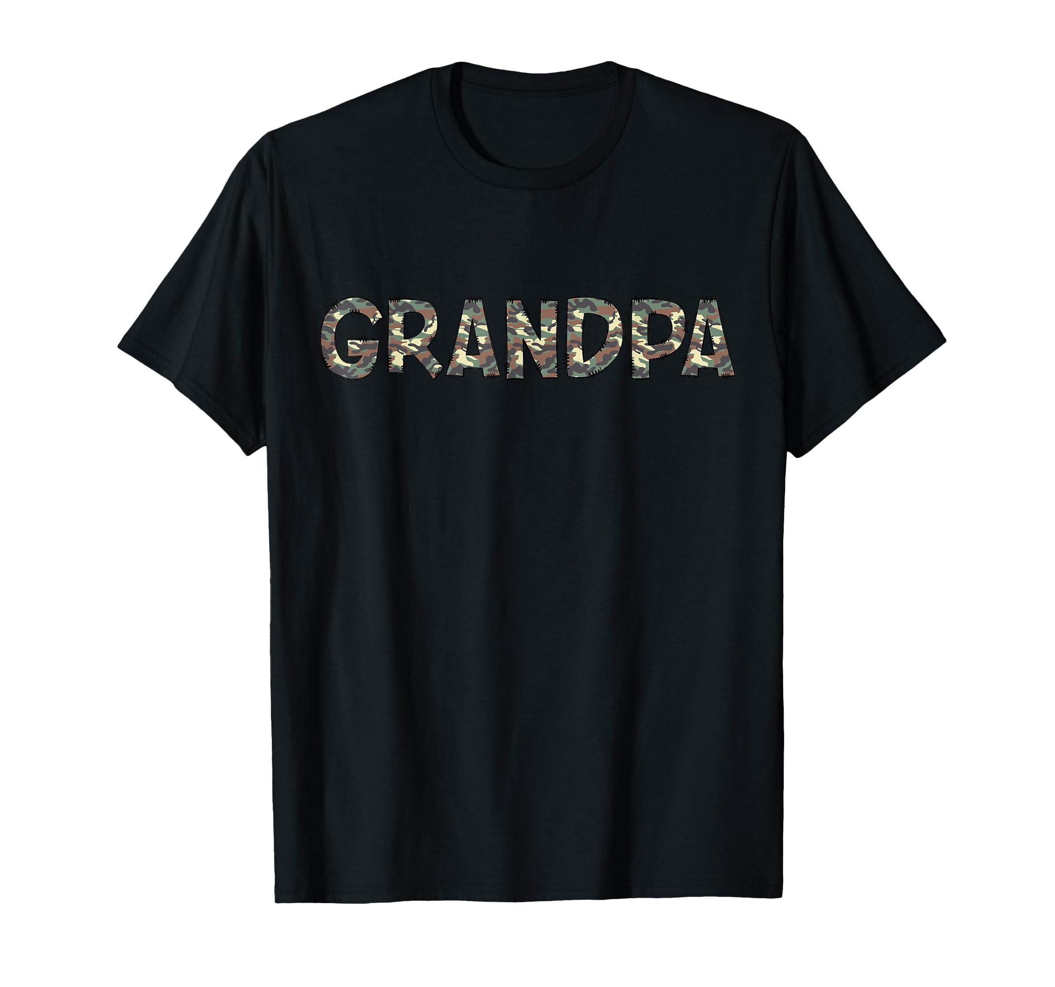 Grandpa Camo Hunting Camouflage T-Shirt - Casual Everyday Wear for Adults - T-Shirt, Sweatshirt, Hoodie