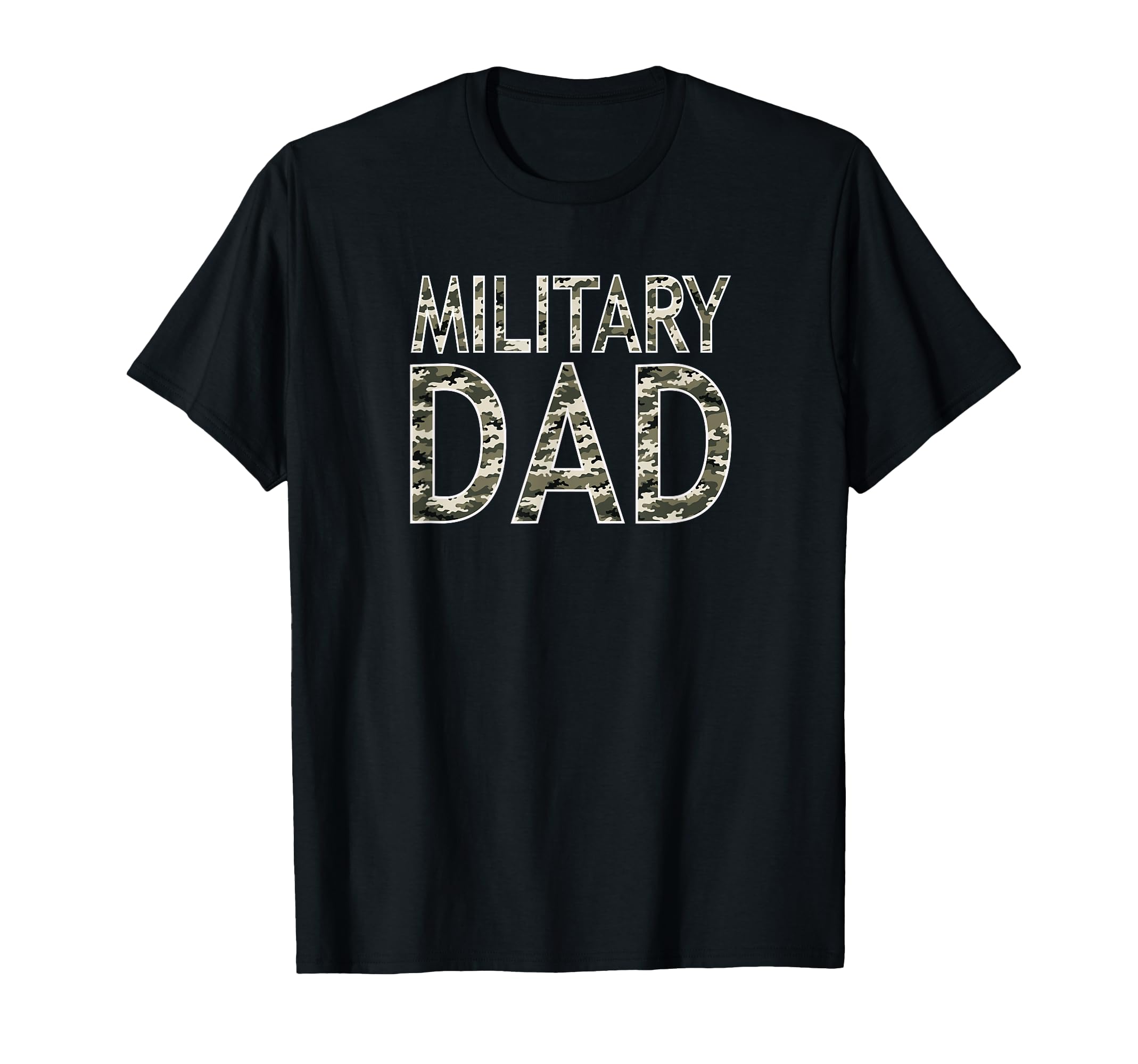 Military Dad Fathers Day Gift T-Shirt - Custom Art Print Men Women - T-Shirt, Sweatshirt, Hoodie