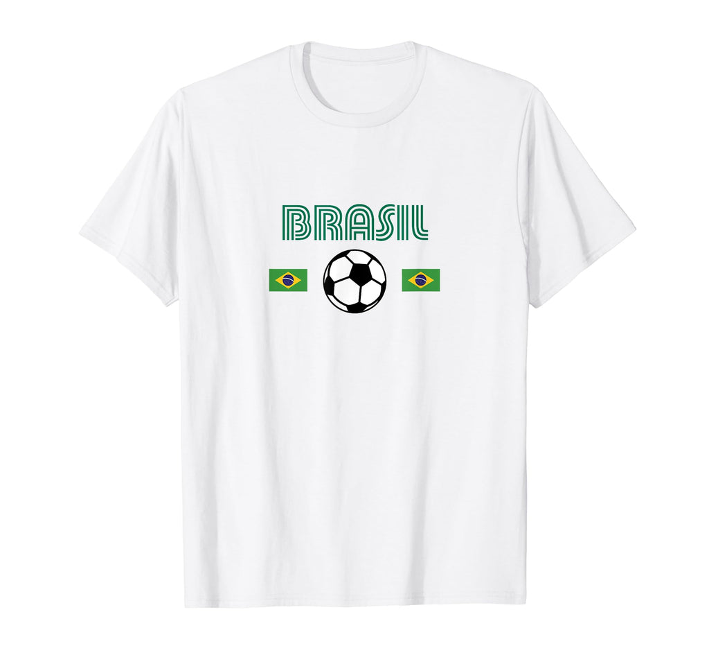 Brazil Soccer Fans Related Products T-Shirt - Fun Novelty Design for Adults - T-Shirt, Sweatshirt, Hoodie
